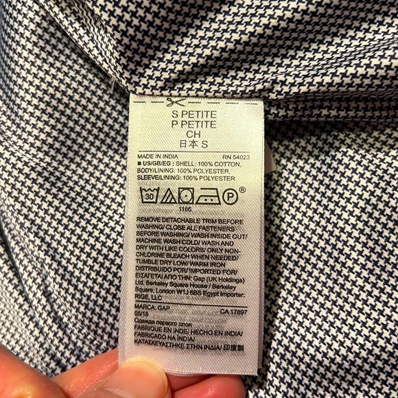 Banana Republic Factory black cotton trench coat - Picture 16 of 17